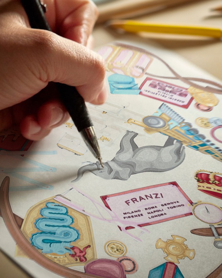 Carta e strumenti di lavorazione artigianale